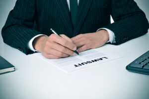 business owner going through a lawsuit